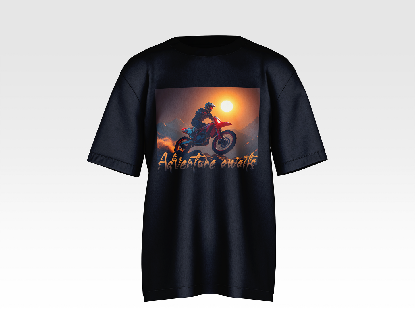 Adventure awaits Over sized T-shirt