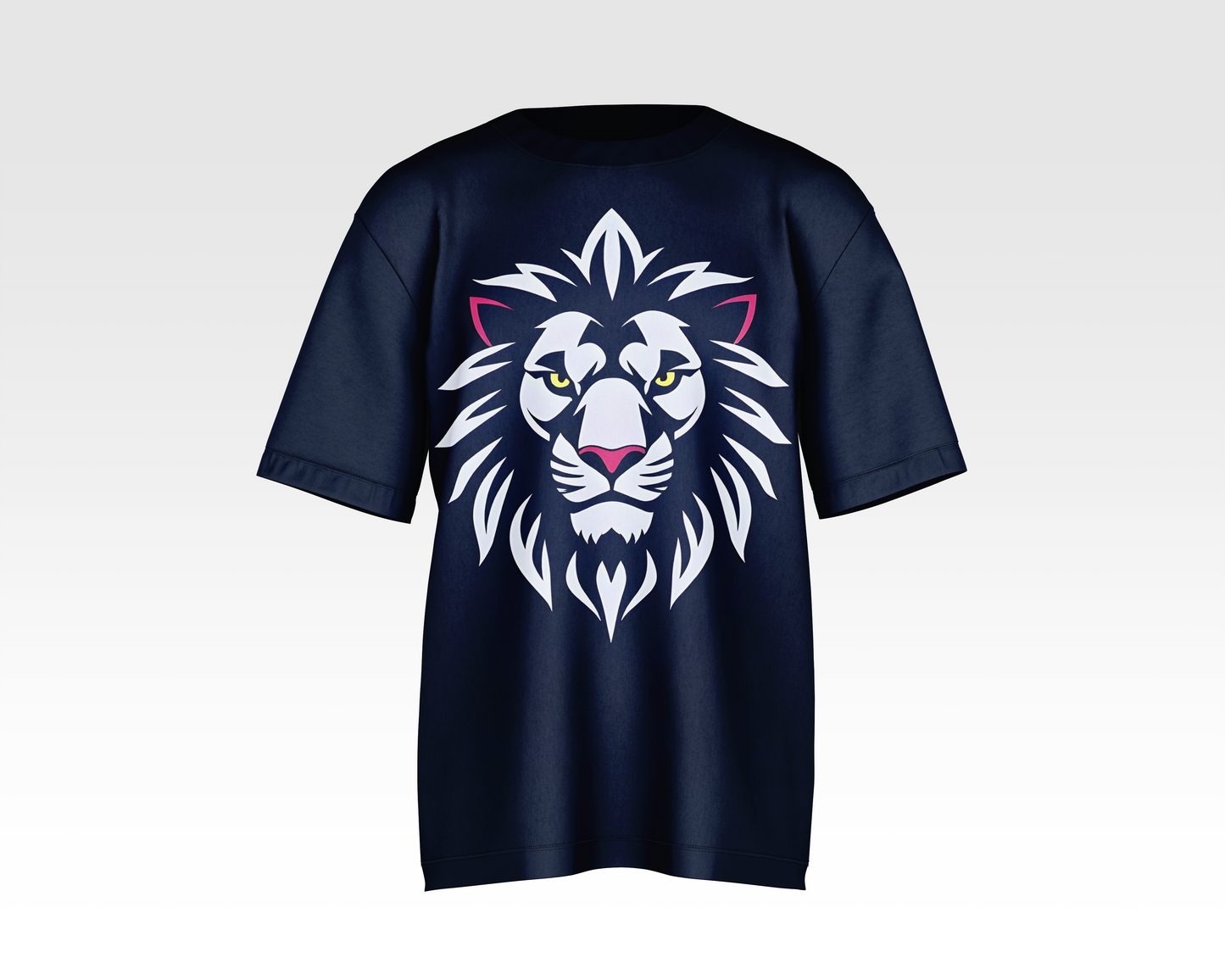 White Lion Over sized Tshirt